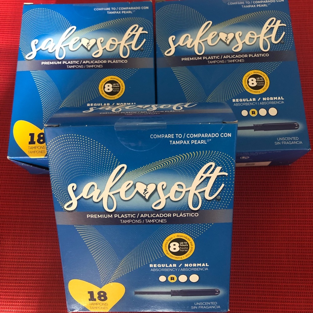 Bundle. Tampon safe soft 18 count